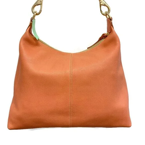 Dooney Bourke Terra Cotta Leather Large Hobo - Picture 2 of 8